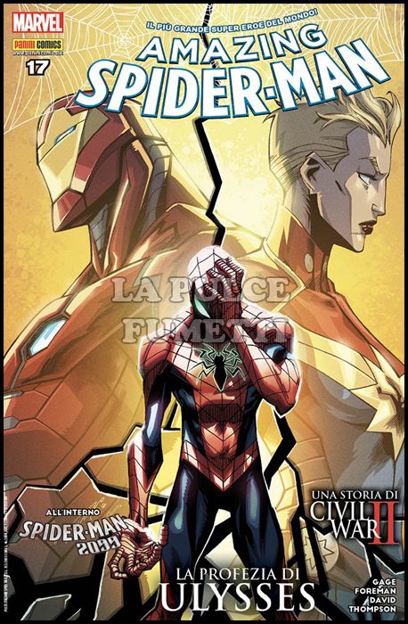 UOMO RAGNO #   666 - AMAZING SPIDER-MAN 17 - CIVIL WAR II